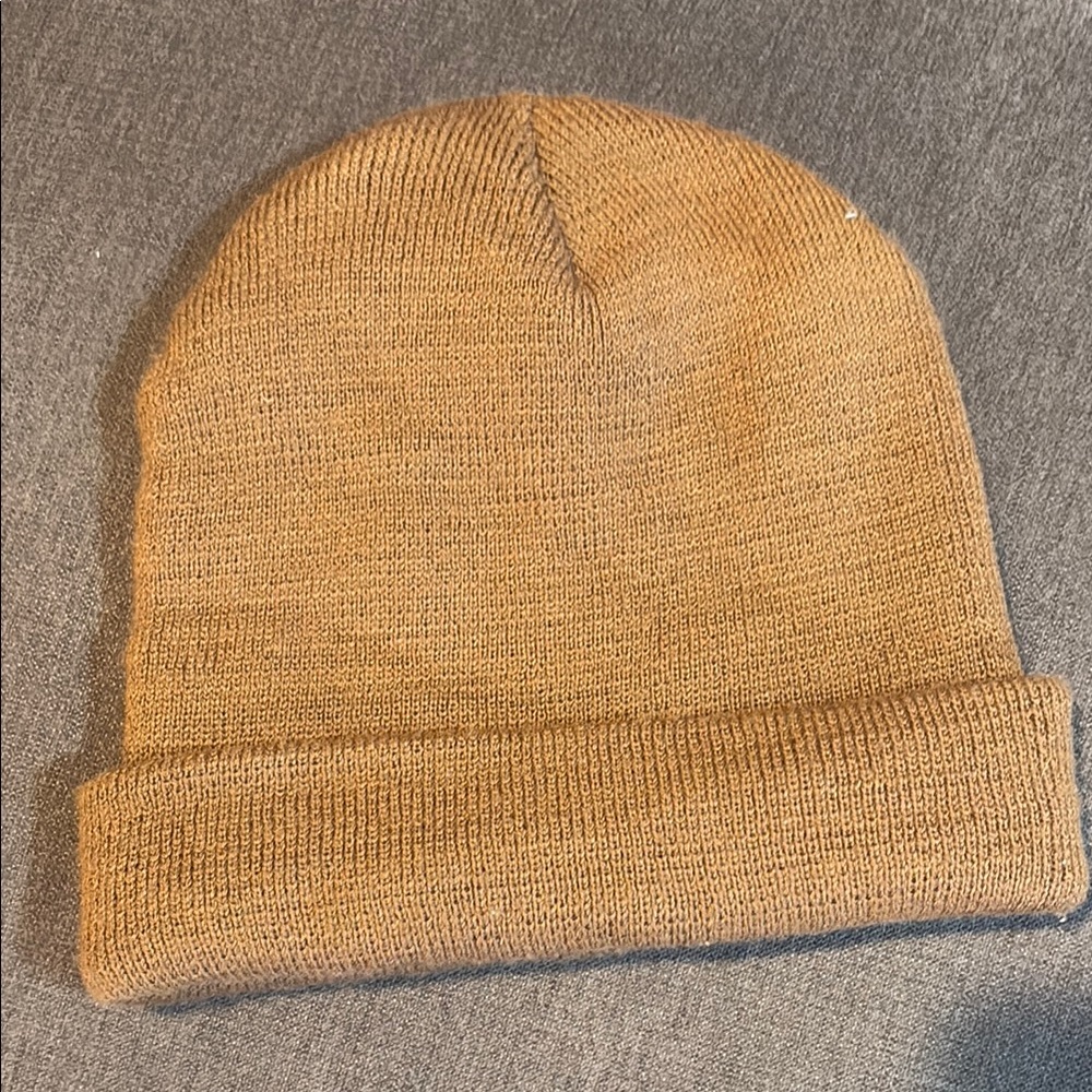 Tan Knit Beanie